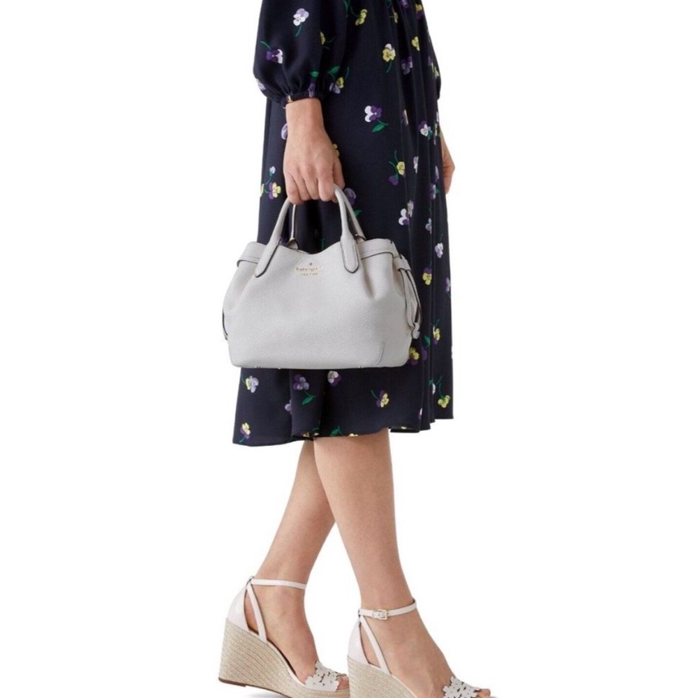 Kate Spade Light Gray Satchel - Picture 2 of 8